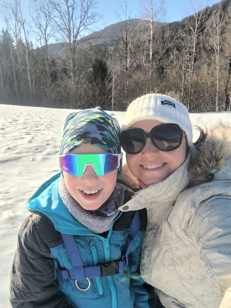 Prechádzka po snehu